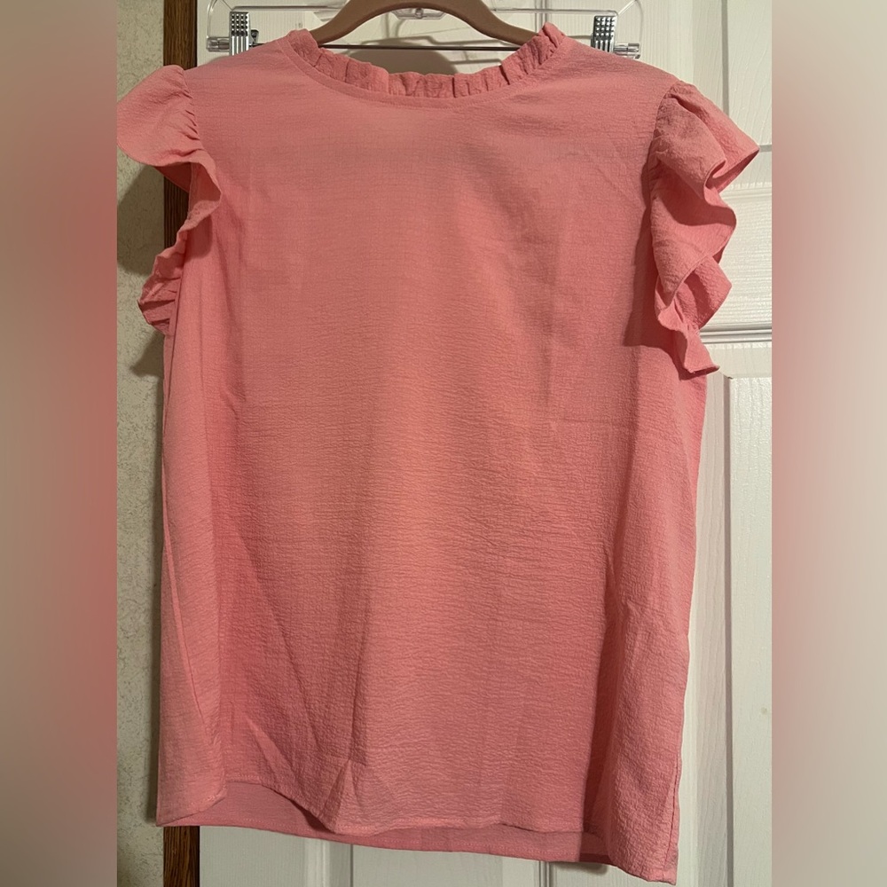 Shein pre-owned pink sleeveless size L PTP 20”